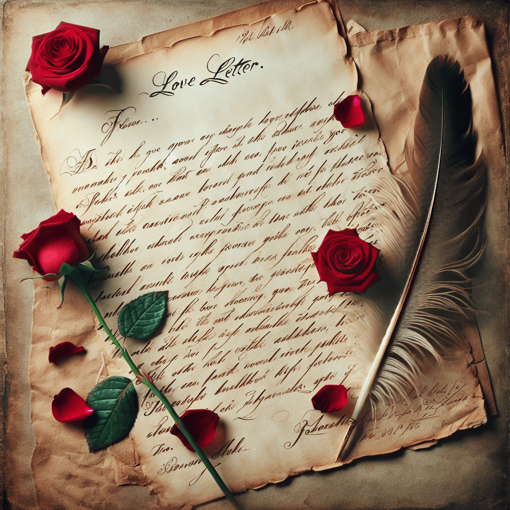 Poética descubre el amor en una carta apasionada